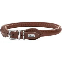 Hunter Hunter Halsband Round & Soft braun 35 cm – Produktbild 1 von 1