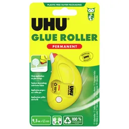 UHU UHU Kleberoller "Glue Roller" permanent, 9,5 m x 6,5 mm – Produktbild 1 von 1