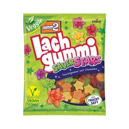 Storck Storck nimm2 Lachgummi Sauer Stars, vegan, 250g – Produktbild 1 von 1