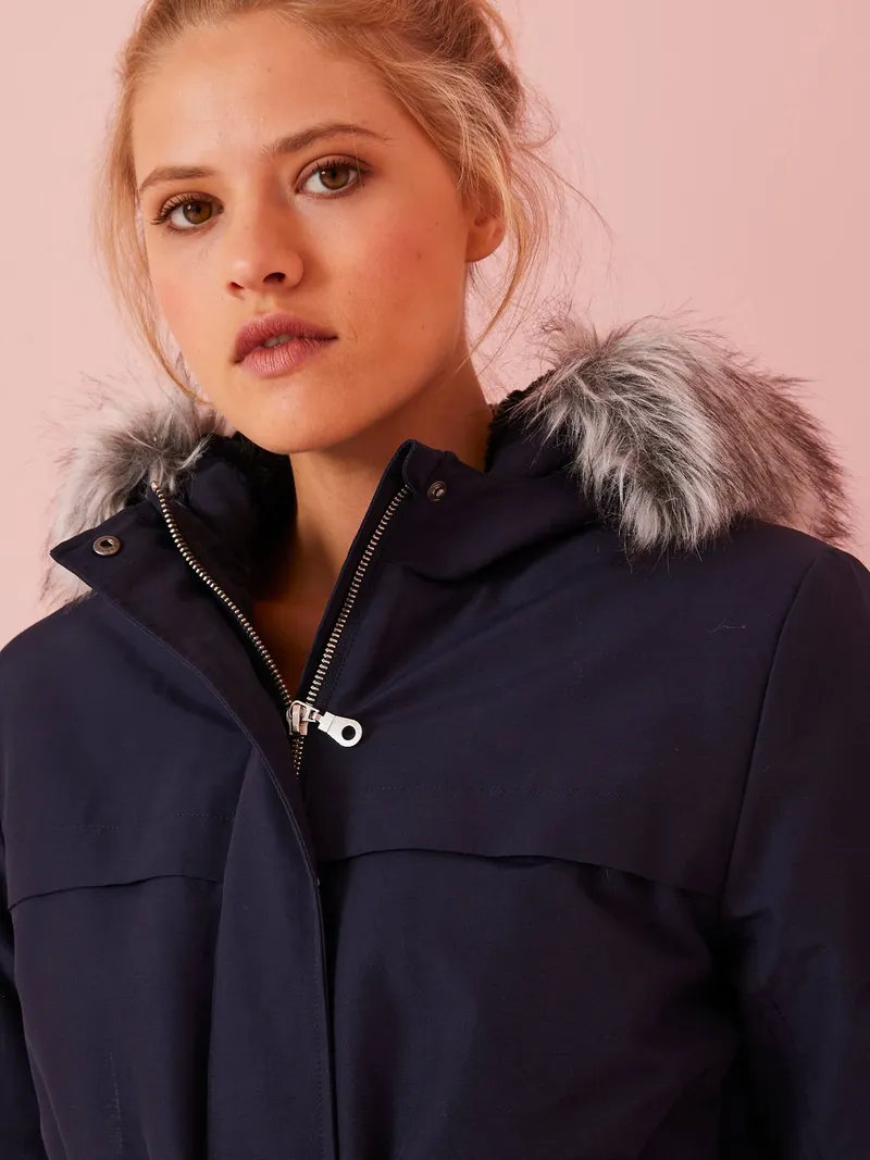 Vertbaudet Vertbaudet 3-in-1-Parka, Nachtblau, – Produktbild 4 von 4