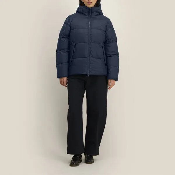 YTWOO YTWOO Medium Fit Unisex Pufferjacke mit Kapuze, Navy, – Produktbild 2 von 4