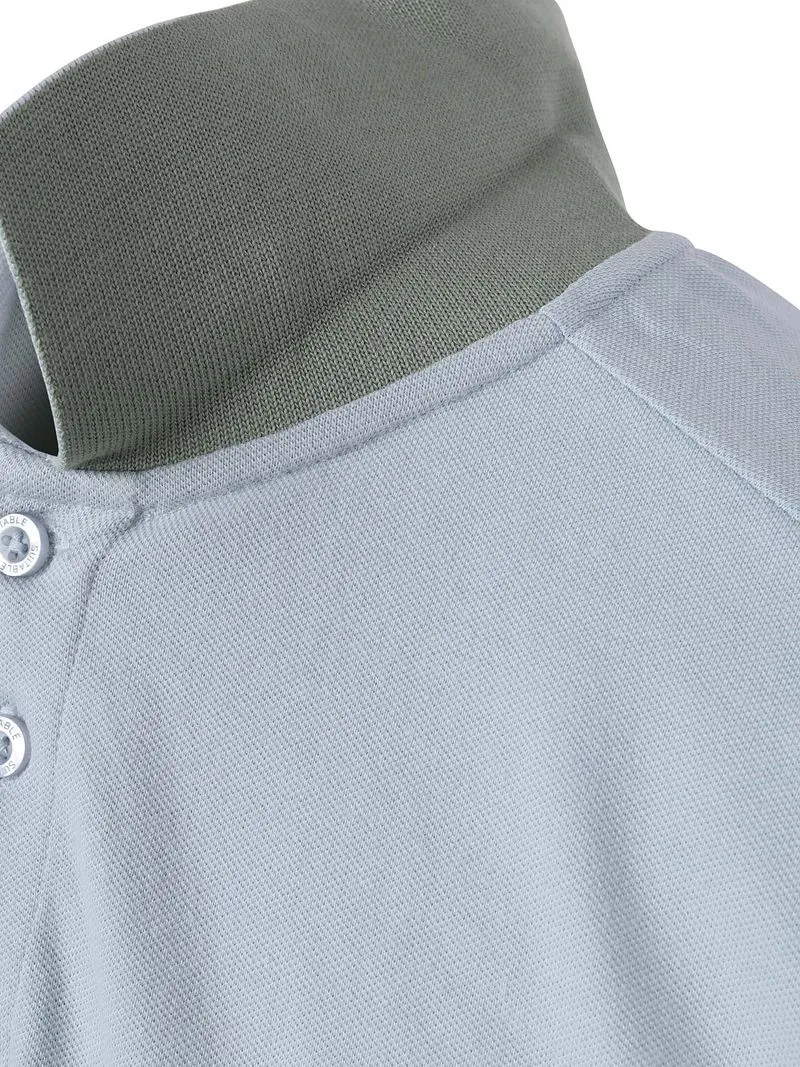 Suitable Suitable Respect Poloshirt Tiger Hellblau - Größe M, Hellblau, – Produktbild 5 von 5