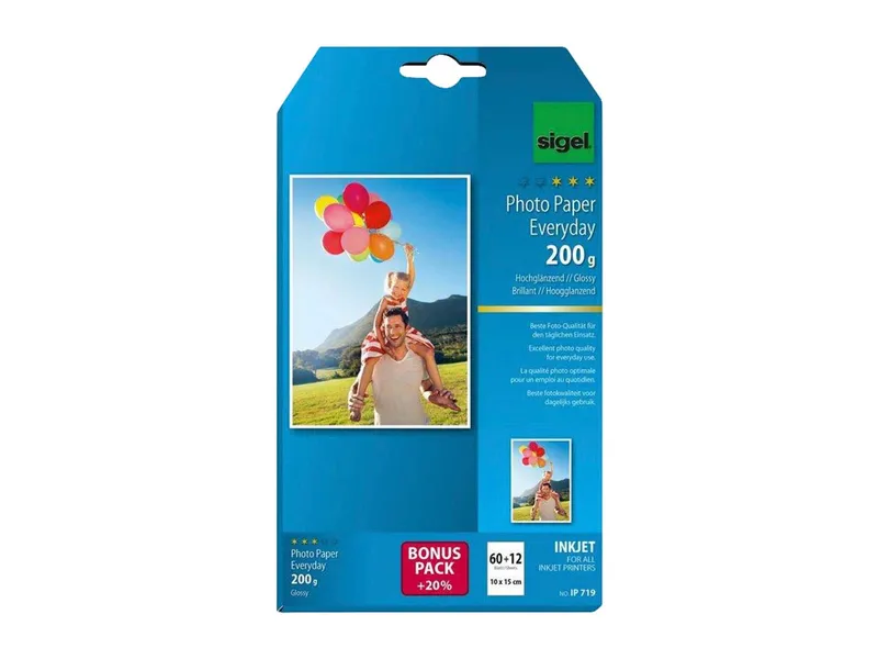 Sigel 72 Blatt Sigel Everyday-Photo 10x15 200g – Produktbild 2 von 3