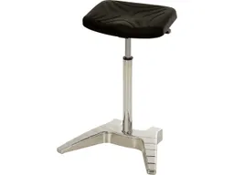 Stehhilfe mit ergonomischem Sitz und Griff, schwarz, höhenverstellbar von 70 - 88 cm – Produktbild 1 von 1