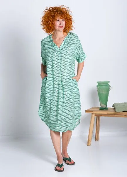 Heidekönigin Heidekönigin Viskose Kleid, Gletscher, – Produktbild 1 von 3