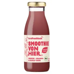 kraftschluck kraftschluck Smoothie mit Erdbeere, Johannisbeere & Haskapbeere – Produktbild 1 von 1