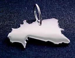 S.W.w. Schmuckwaren S.W.w. Schmuckwaren BURKINA FASO Kettenanhänger in 925 Silber – Produktbild 1 von 1