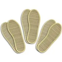 Les Tôngs Les Tôngs Zimtsohle & Einlegesohle, 3er-Pack, Natur (gelb), – Produktbild 1 von 1