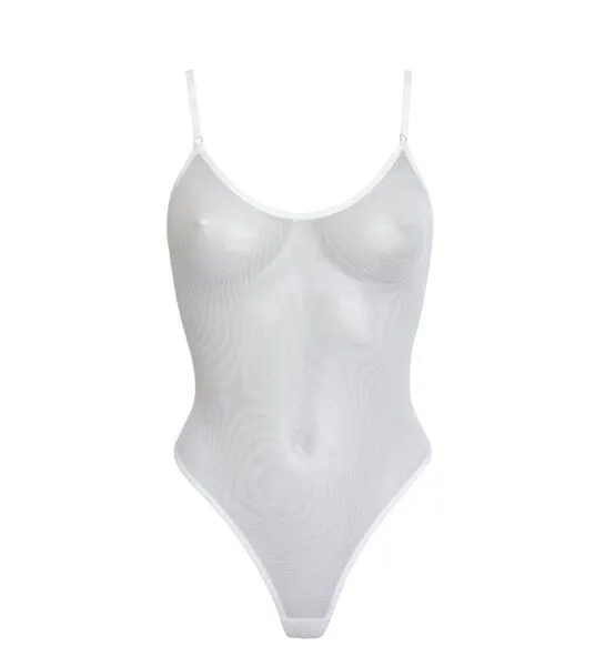 Anekdot Anekdot Bodysuit Breeze Mesh, Weiss, – Produktbild 1 von 4