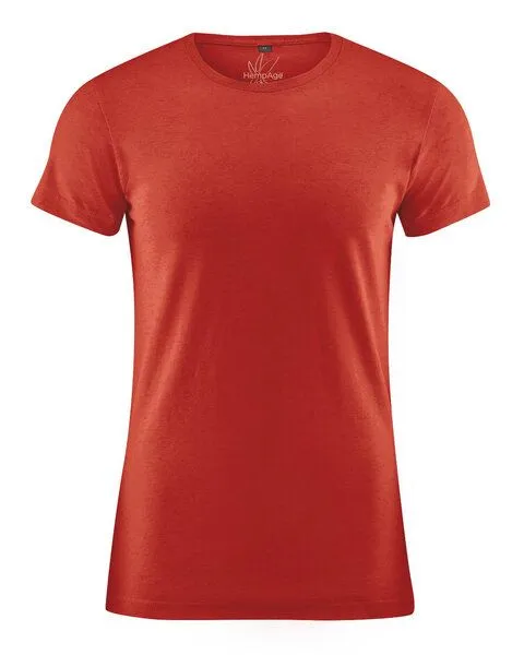 HempAge HempAge Herren T-Shirt Hanf/Bio-Baumwolle, Rosehip, – Produktbild 1 von 3