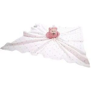 Pat und Patty Pat und Patty Personalisertes Schmusetuch/ Schnuffeltuch, Greifling „Eule“, 100 % Baumwolle-kbA – Produktbild 4 von 4