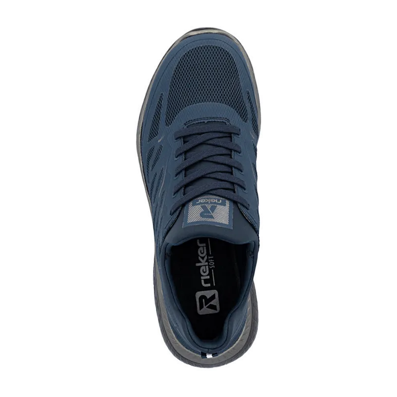 Rieker Rieker HWK Damen Halbschuhe für Damen, blau, Größe 41 EU, Blau, – Produktbild 4 von 7