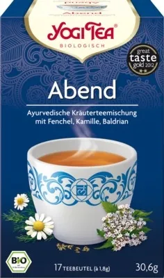 YOGI TEA YOGI TEA Abend Tee Bio Filterbeutel 17X1.8 g Filterbeutel – Produktbild 1 von 1