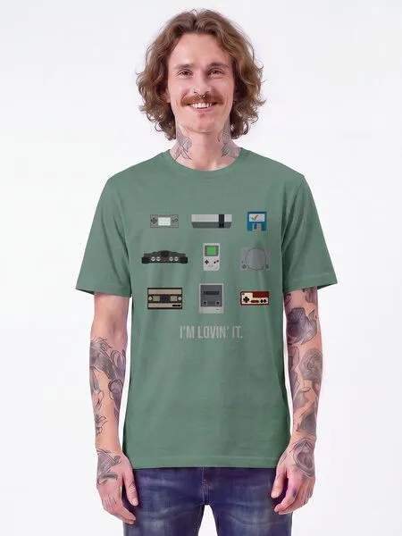 watapparel watapparel T-Shirt Unisex Videogames, Green bay, – Produktbild 2 von 2
