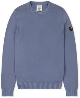 ECOALF ECOALF Herrenpullover TAIL aus Bio-Baumwolle und Leinen, Blue Lilac – Produktbild 1 von 1