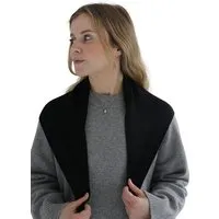 Kopyto Kopyto BIRUANG Bandana Halstuch 100% Merinowolle RWS-Zertifiziert Ökologisch Unifarben, Schwarz, – Produktbild 1 von 1