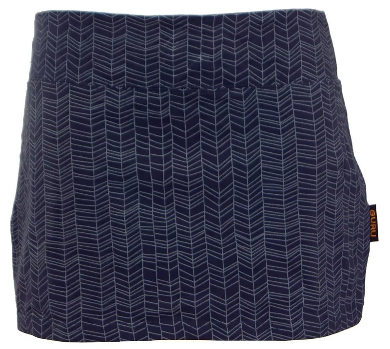 Guru-Shop Minirock Minirock aus Bio-Baumwolle, Hüftschmeichler,.. alternative Bekleidung, Grau, – Produktbild 1 von 4
