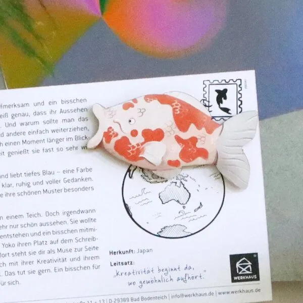 WERKHAUS WERKHAUS Magnet - Koi Yoko – Produktbild 3 von 5
