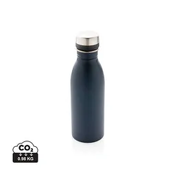 XD Collection XD COLLECTION Deluxe Wasserflasche aus RCS recyceltem Stainless-Steel, navy blau – Produktbild 1 von 1