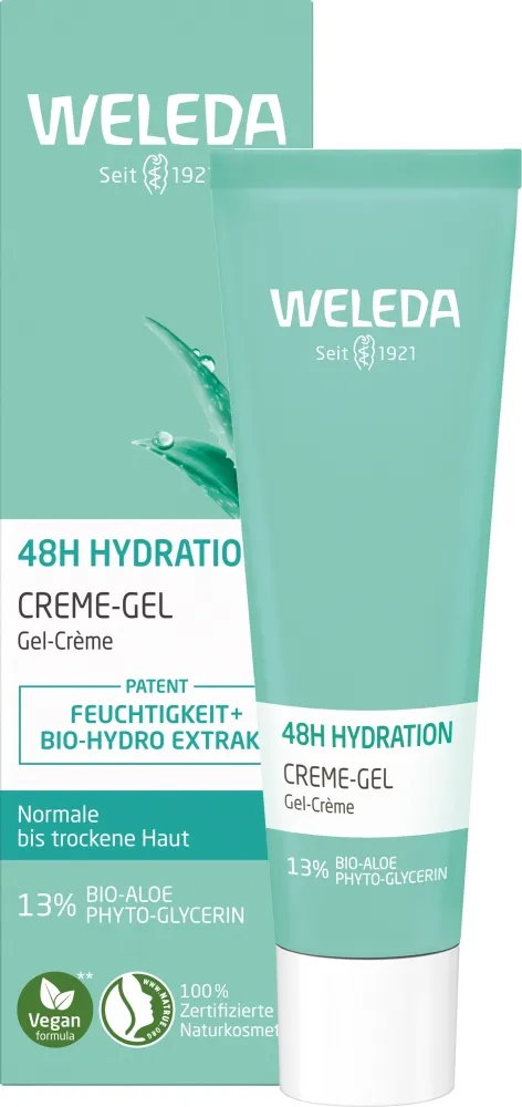 Weleda Weleda 48H Hydration Creme-Gel – Produktbild 3 von 3