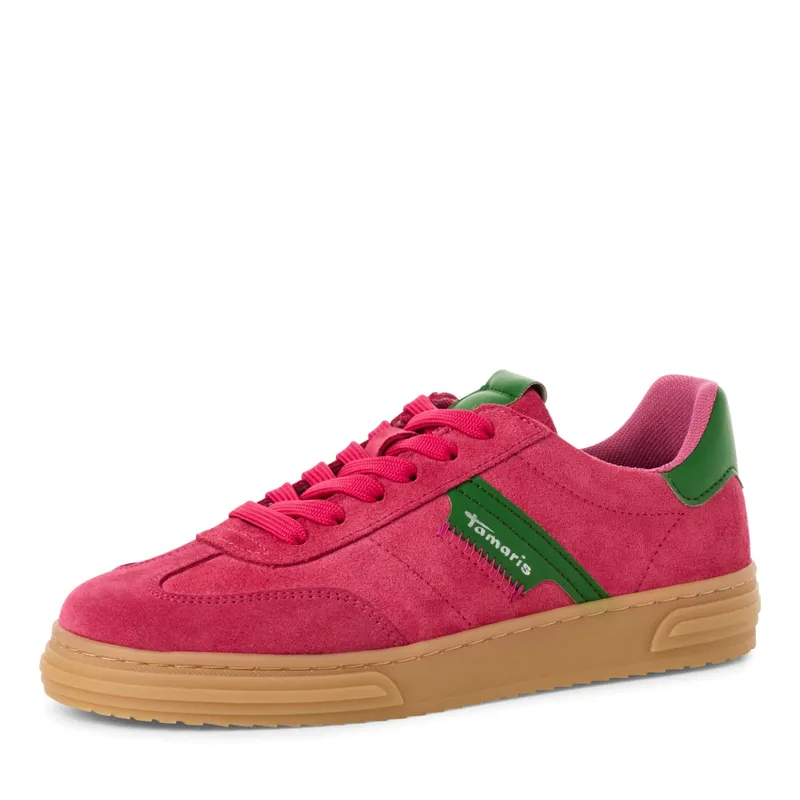 Tamaris Tamaris Da.-Schnürer für Damen, pink, Größe 42 EU, Pink, – Produktbild 1 von 4