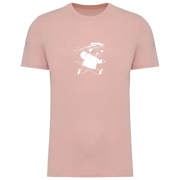 Greenspired Greenspired Basic Bio T-Shirt Pizzadog Nr. 4 ( 155g/m² XXS - 5 XL, Perlenrosa, – Produktbild 1 von 1