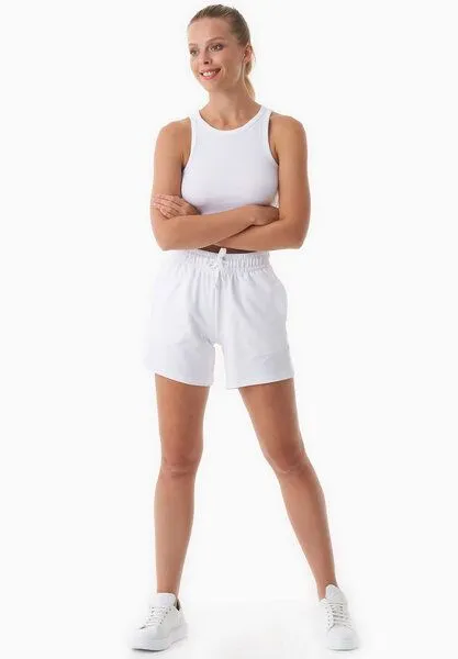 ORGANICATION ORGANICATION SABBRINA | Leichte Sweatshorts aus Bio-Baumwolle, White, – Produktbild 2 von 4