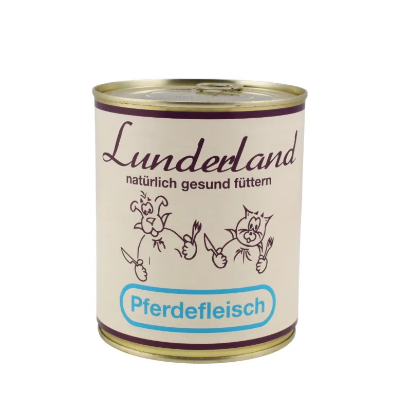 Lunderland Lunderland Hochwertiges Pferdefleisch für Hunde - Reinfleisch – Produktbild 1 von 2