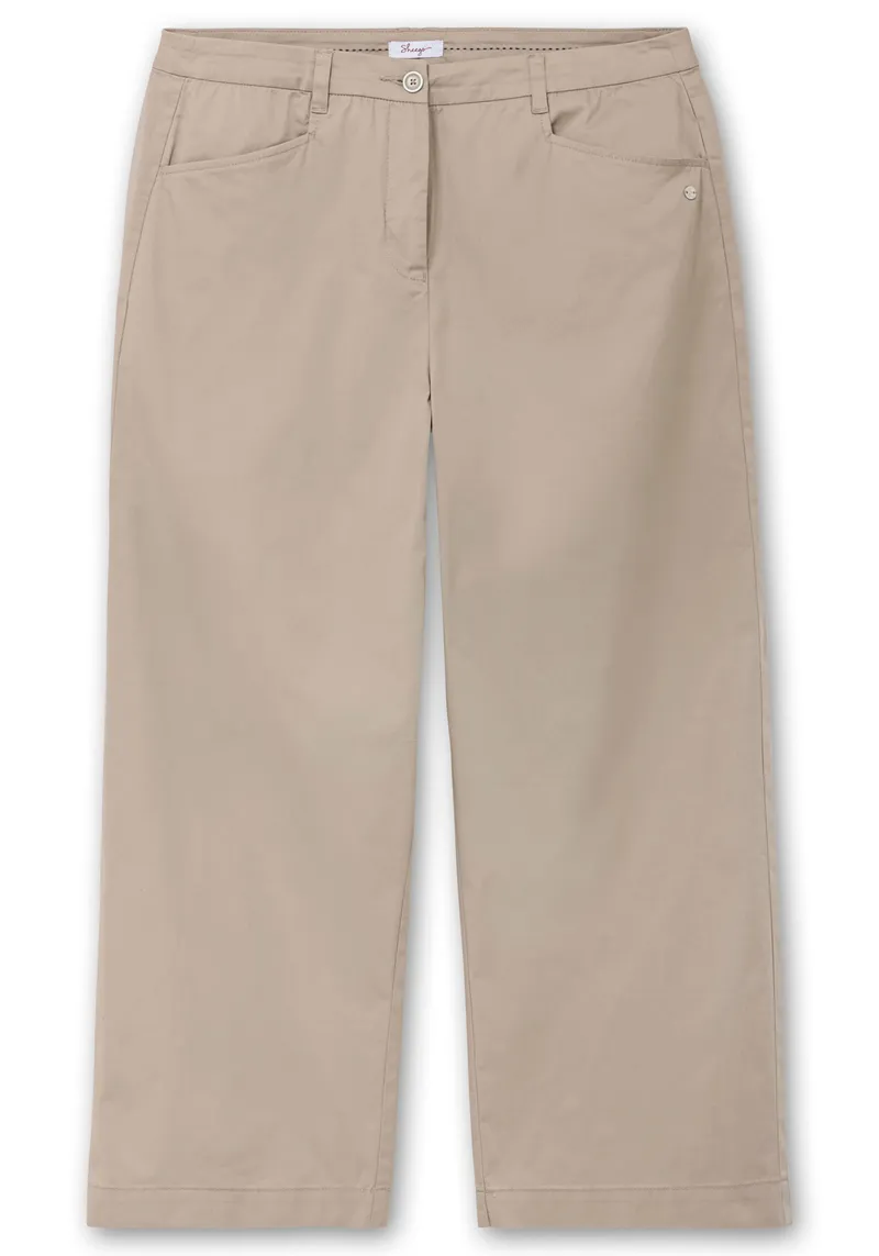 sheego Chinohose, Helltaupe, – Produktbild 1 von 2