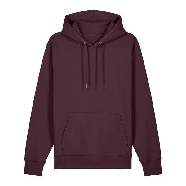 NATIVE SOULS NATIVE SOULS Hoodie Basic Herren aus Bio-Baumwolle, Dark aubergine, – Produktbild 1 von 1