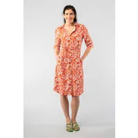 Marjolein Elisabeth Marjolein Elisabeth Damen vegan Kleid Merel Blumen Rot – Produktbild 1 von 1