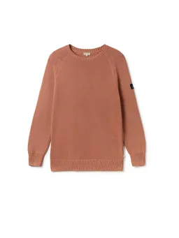 TWOTHIRDS TWOTHIRDS Herren vegan Pullover Tortuga Ziegelrosa – Produktbild 1 von 1