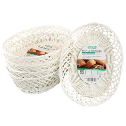 Kesper Kesper Brot- &  Obstkorb, weiß 5er Pack – Produktbild 1 von 1