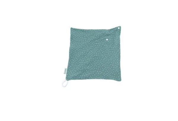 NoWaste Wrapping NoWaste Wrapping Baby Kuscheltuch Schmusetuch mit Schnullerhalter, Blau, – Produktbild 2 von 2