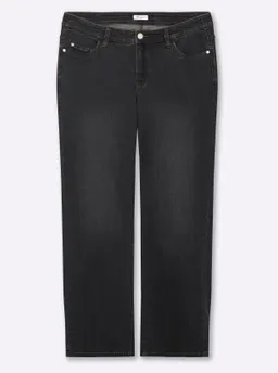 sheego 5-Pocket-Jeans black denim – Produktbild 1 von 1