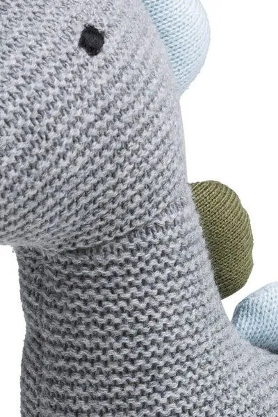 Tranquillo Tranquillo Kuscheltier DINO, Grau, – Produktbild 5 von 6