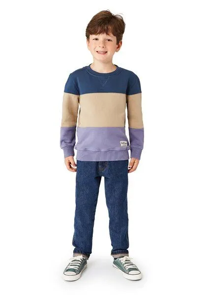 Band of Rascals Band of Rascals 3C Block Sweat, Blue-lila, – Produktbild 3 von 4