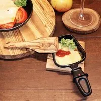 NATUREHOME NATUREHOME Raclette Set Olivenholz - 6 Holz-Schaber für Raclette Pfännchen – Produktbild 1 von 1