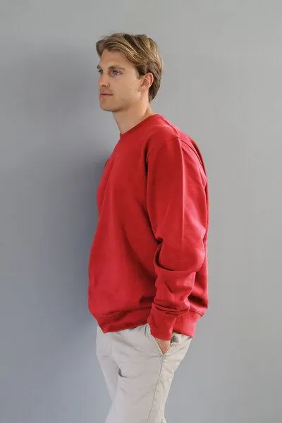 Kultgut Kultgut ProEarth Kollektion- Biofair hergestellt- Hochwertiger Sweaterpullover - For all day, Hellrot (tomatored), – Produktbild 2 von 2