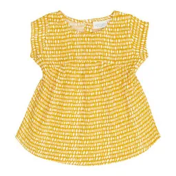 Sense Organics sense-organics Baby Tunika/Kleid *Punkte gelb* Gots & Bio | Sense Organics – Produktbild 1 von 1
