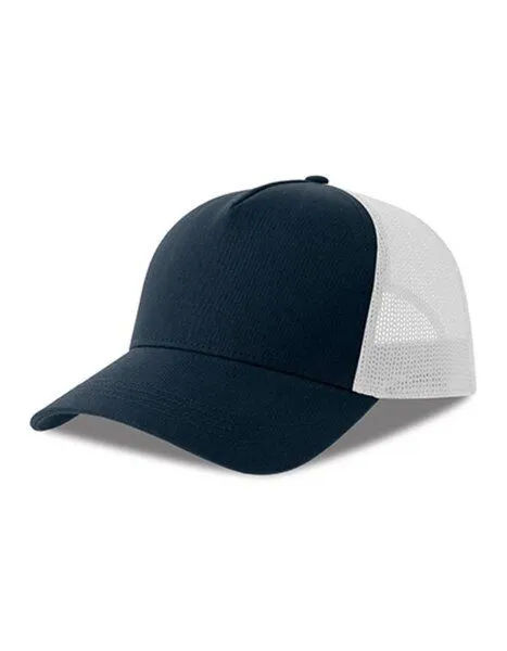 Atlantis Headwear Atlantis Headwear Damen / Herren Netz Cap 30 Farben, Navy/weiss, – Produktbild 1 von 2