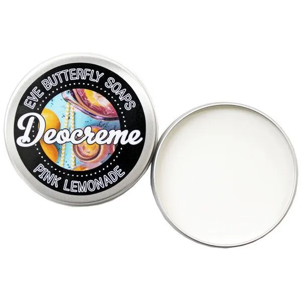 Eve Butterfly Soaps Eve Butterfly Soaps Deocreme "Pink Lemonade" - 100% natürlich und vegan – Produktbild 1 von 3