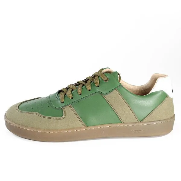 Fairticken Fairticken OBIDOS vegane Barefoot Sneaker (Mycelium-Version), Grün, – Produktbild 3 von 4