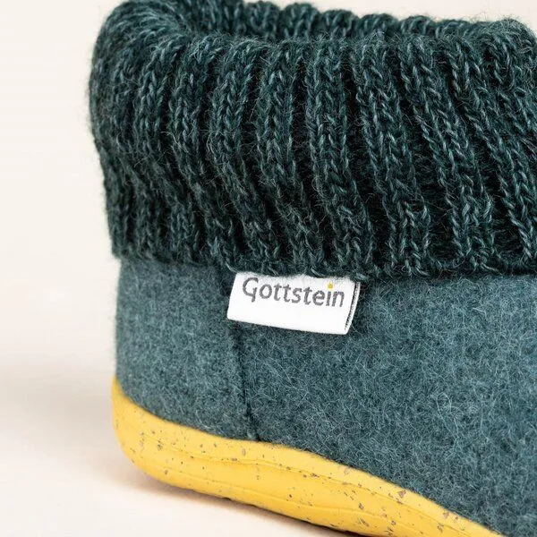 Gottstein Gottstein Kinder Hüttenschuh Alpine Boot RU für Jungen & Mädchen, Dunkel-grün, – Produktbild 3 von 3