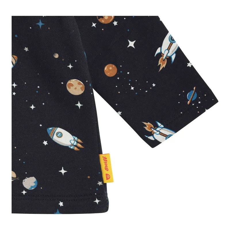 Steiff Steiff Sweatshirt Weltall, Blau | mehrfarbig, – Produktbild 3 von 3