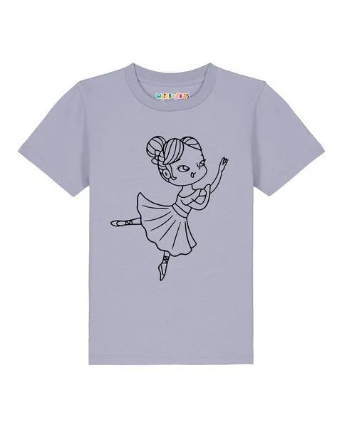 watabout.kids watabout.kids T-Shirt Kinder Ballerina, Lavender, – Produktbild 1 von 2