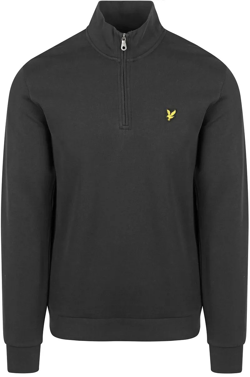 Lyle and Scott Lyle & Scott Sweat Half Zip Pull Schwarz - Größe XXL, Schwarz, – Produktbild 1 von 5