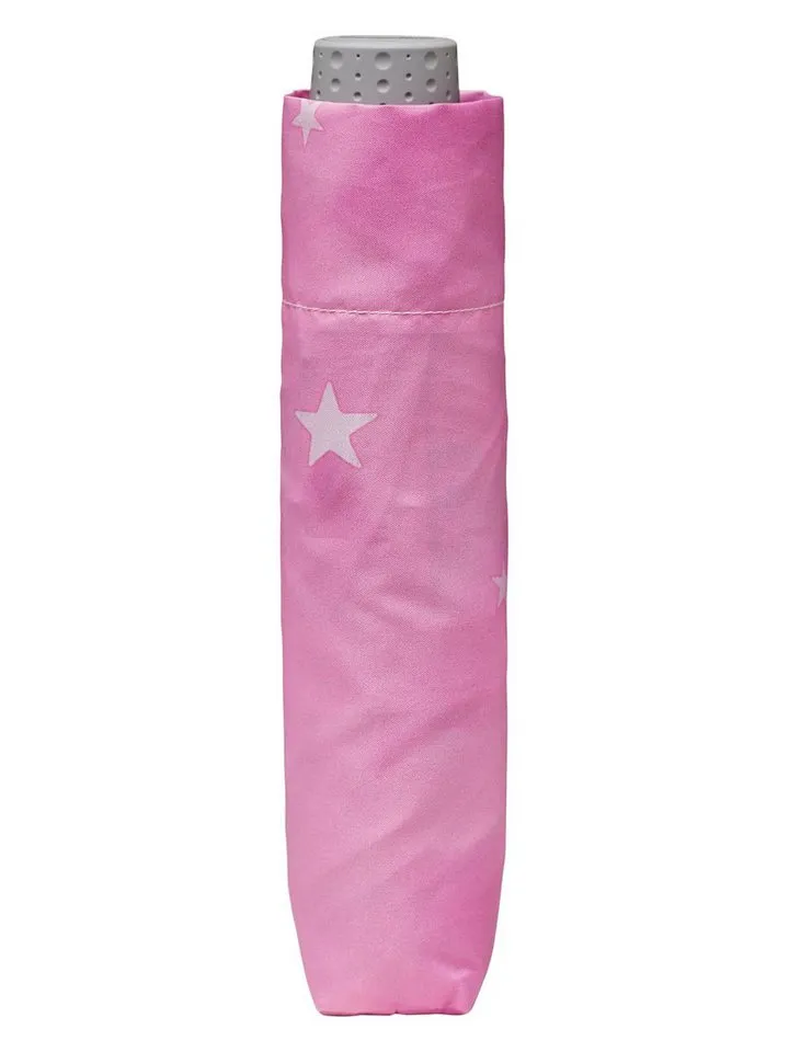 Ergobag Ergobag Taschenregenschirm Regenschirm, mit reflektierenden Details, Rosa, – Produktbild 2 von 3