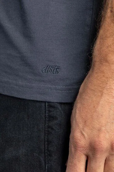 DIRTS dirts Premium Blank T-Shirt STANDARD, Charcoal, – Produktbild 3 von 4