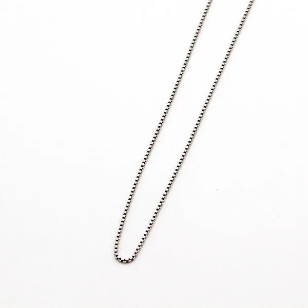 juni juni Choker Venezianerkette rhodiniert 45cm aus recyceltem Silber – Produktbild 2 von 3